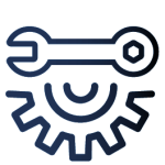 Gear & wrench icon