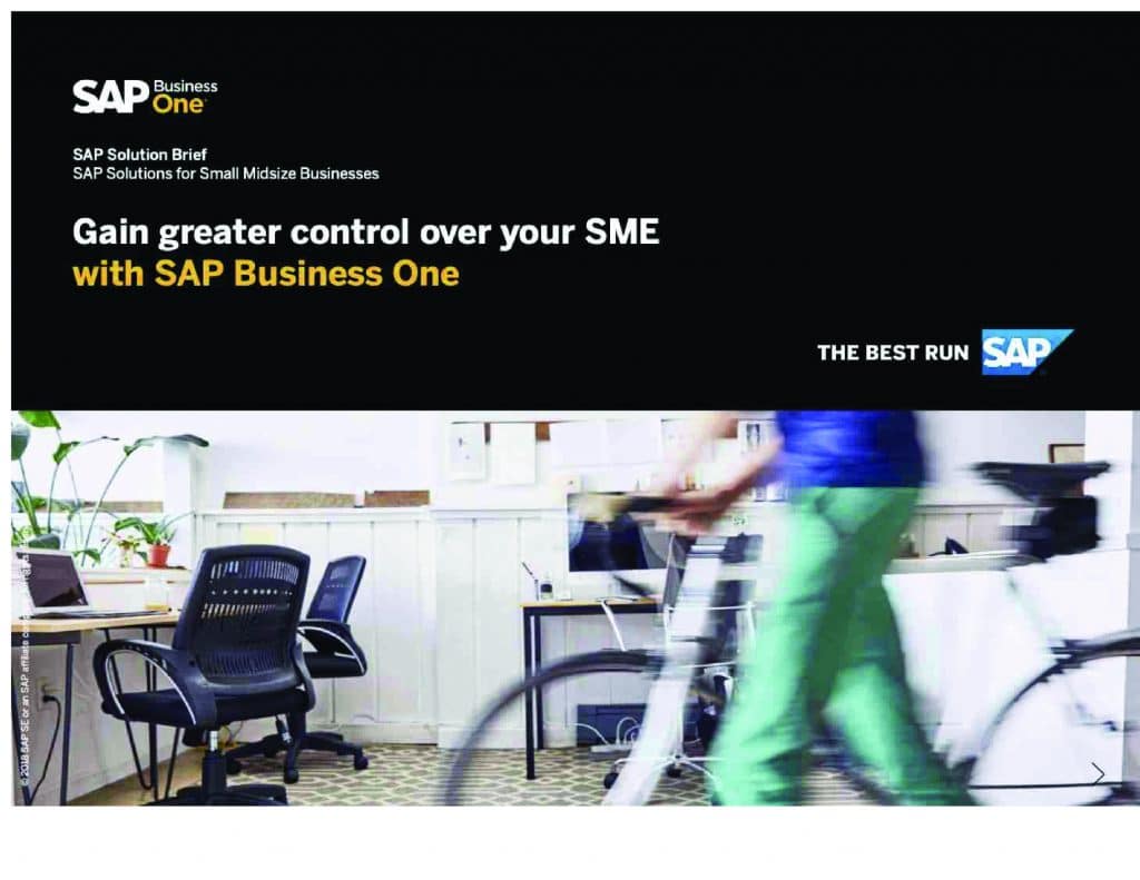 SAP Business One OnDemand, Cloud-Based Solution