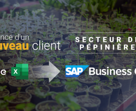 Annonce d’un nouveau client à la recherche d’un logiciel ERP pour le secteur des pépinières