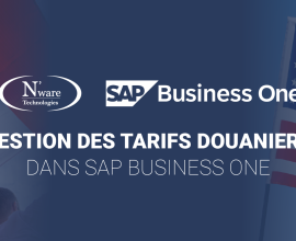 Affronter l’incertitude géopolitique : Gérer efficacement les droits de douane dans SAP Business One